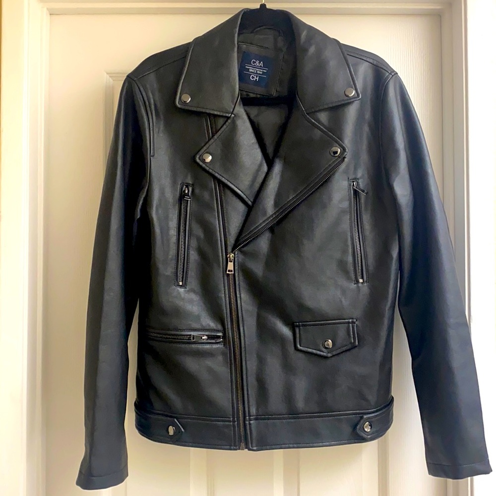 Leather jacket for men